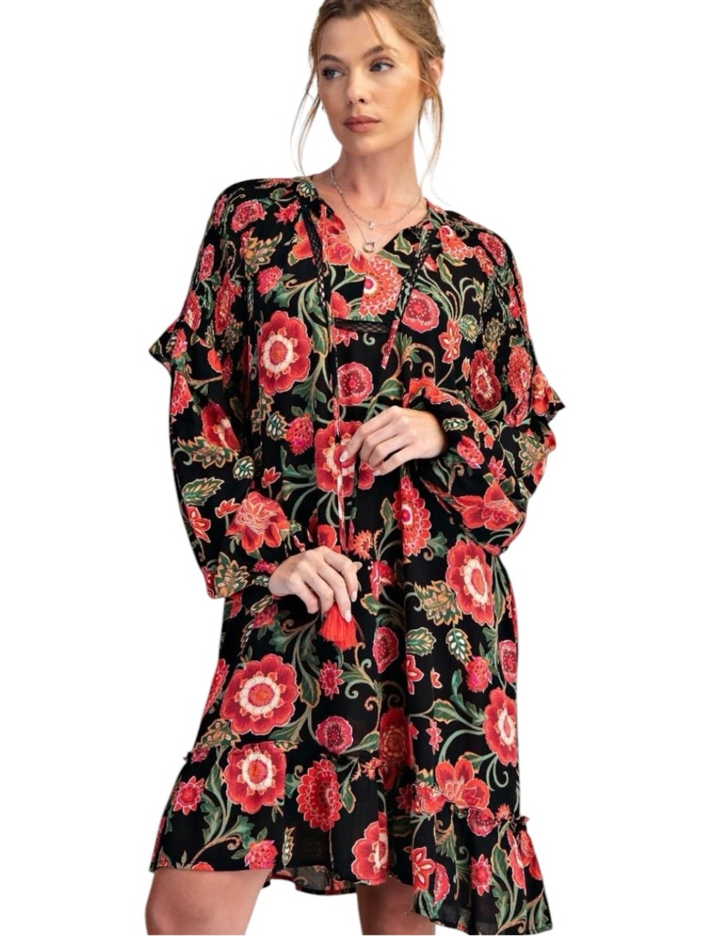 259:  EASEL NWT DRESS BLACK (H26)